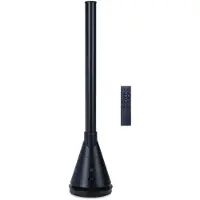 OEM Turmventilator mit Heizfunktion, schwarz, 1800 W, Timer, Fernbedienung