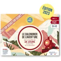 Generisch Abenteuer-Adventskalender – Aufbruch mit dem Zug – Ausgabe 2023 – Spielerischer Adventskalender – Ideal für die Familie – Ab 6 Jahren – Gesellschaftsspiel