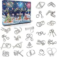 OCreon Puzzle-Adventskalender 2025: Puzzlespiele für Kinder und Erwachsene, Weihnachtsgeschenk für Jungen und Mädchen