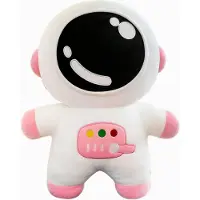 Champracer Kuscheltier Astronaut Plüsch 25 cm Rosa