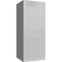 Furnitech Wohnwand Wohnzimmer - Hängend Wohnwand Modern - Regale und TV Schrank - Wohnzimmer Möbel (GS4, Weiß)