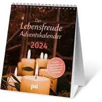 Generisch Positive Gedanken und Inspirationen, um eine Pause einzulegen und neue Energie zu tanken. Der Adventskalender für Erwachsene passt gut zur "Lebensfreude"-Kalenderreihe