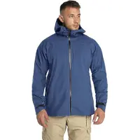Generisch Regenjacken für Herren – Leichte Softshelljacke – Wasserdicht – Winddicht – Outdoorjacke – Atmungsaktive Wanderjacke – Funktionsjacke