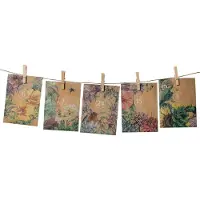 Generisch DIY-Adventskalender mit 24 Säcken zum Selbstbefüllen