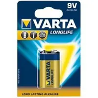Varta Longlife Extra 9 V block Einwegbatterie Alkali