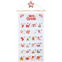 Generisch Adventskalender aus Stoff – 24 Adventskalender, die Sie selbst befüllen können