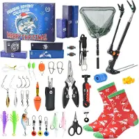 Generisch Adventskalender 2025-24 – Premium-Angelzubehör – Adventskalender für Angler – Das ideale Geschenk für Fischliebhaber