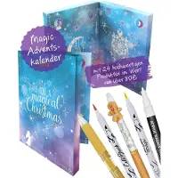 ONLINE Schreibgeräte Online Adventskalender Magic 2026 – Kreativer Kalender für Jugendliche – Mädchen – Jungen – Erwachsene – Buntstifte