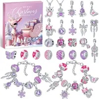OCreon Adventskalender 2025 – Für Kinder – Für Mädchen – Weihnachtskalender – Schmuck – Basteln – Für Jugendliche – Für Frauen – Armband
