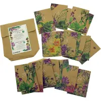 Generisch "Magic Garden" Saatgut, DIY-Adventskalender mit 24 Papierbeuteln