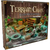 Generisch Mantic - Terrain Crate: Adventskalender mit Fantasy-Dungeon-Landschaftsmodelle – 24 vorgefertigte Geländeabschnitte – Für Fantasy-Rollenspiele
