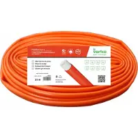 AGAPLAST Vartco 2-lagiger Entwässerungsschlauch Schlauch für Tauchpumpen UV-beständig Förderschlauch Flexischlauch (1 1/4" 32mm 10m)