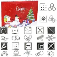Generisch Adventskalender 2023 – Set mit 24 Teilen – Adventskalender 2023 für Mädchen und Kinder – Weihnachts-Adventskalender mit Spielzeug