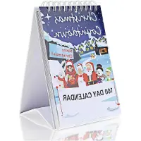 Generisch Adventskalender für Weihnachten 2025 – 100 Tage Countdown – Adventskalender für Kinder – Countdown-Kalender für das Homeoffice – Wohnraumdekoration