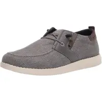 NUNN BUSH Herren Brewski Moc Toe Slip-on Canvas Knit Loafer mit elastischem Bung