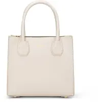 Diana & Co Firenze Damenhandtasche PolyurethanReißverschluss und Abnehmbarer Schultergurt Black B UNICA 23x20.5x10.5 cm 713-1PT-BLACK
