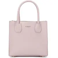 Diana & Co Firenze Damenhandtasche PolyurethanReißverschluss und Abnehmbarer Schultergurt Black B UNICA 23x20.5x10.5 cm 713-1PT-BLACK
