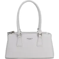 Diana & Co Firenze Handtasche aus Polyurethanmit abnehmbarem Schultergurt und Reißverschluss Desert UNICA 30x15x12 cm