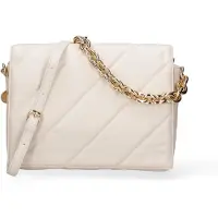 Diana & Co Firenze Schultertasche Schwarz Kettenkette Gold Black B UNICA 28x19x6 cm
