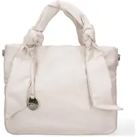 Diana & Co Firenze Damen Shopper Tasche aus Ecopelle mit Reißverschluss und verstellbarem Schultergurt Black B UNICA 41x28x14 cm