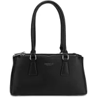 Diana & Co Firenze Handtasche aus Polyurethanmit abnehmbarem Schultergurt und Reißverschluss Desert UNICA 30x15x12 cm