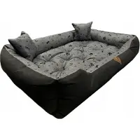 Dogs 4 Life Dogs4Life BASIC Hundebett 100x75 cm strapazierfähig schwarz