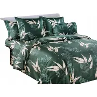 Collection World M1635 3-teiliges Bettwäsche-Set 160x200cm Baumwolle Blumen