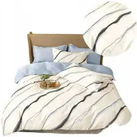Collection World Bettwäsche-Set 160x200cm Baumwollsatin Elegant