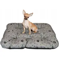 Dogs 4 Life Hundebett Kissen wasserdicht 70x50 cm grau