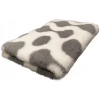Buba Dry Bed Hundebett 100x75 cm rutschfest grau-weiß