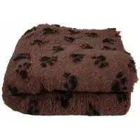 Buba DRY BED A27 Hundebett rutschfest 28mm braun Pfoten