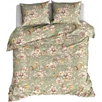 EL-TEX Bettwäsche-Set 160x200cm 100% Baumwolle Blumenmuster