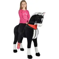 Pink Papaya Spielpferd zum Reiten - Stehpferd GIANT HERKULES 125 cm