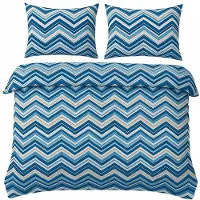 Piruu Bettwäsche-Set 220x200 cm Baumwollsatin moderne Muster