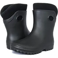 FORTMEN Leichte Gummistiefel Damen EVA gefütterte Garten Regenstiefel Boots Stiefeletten