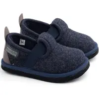 Löwenweiss Muvy Kinder Hausschuhe Dunkelblau (Jeans Denim), 1800MC-905