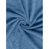 Toptexil Blatt Frottee Lux 180x200 cm blau
