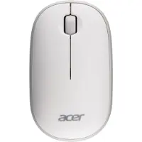Acer Wireless Bubble Mouse - AMR100 White (Retail pack), Beidhändig, Optisch, RF Wireless, 1600 DPI, Weiß