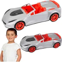 Teddies Sportwagen Cabrio buntes Auto solide Konstruktion 6115