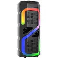 Tracer Natrix, 2.0 Kanäle, 16 W, 100 - 20000 Hz, Kabellos, Tragbarer Stereo-Lautsprecher, Schwarz