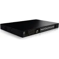 Level One EFB GEP-2861 28-Port L2 Managed Gigabit-PoE-Switch,4x Gigabit SFP 24x PoE-Ports GEP2861