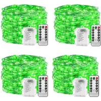 Dripio LED-Lichterkette 100er, 10 m, warmweiß, 8 Modi, Timer