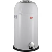 Wesco Tretabfalleimer 184631-76 KICKMASTER in COOL GREY mit 33 Liter Volumen / Abfallsammler / Mülleimer