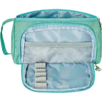 Pelikan Homeoffice, Weiches Federmäppchen, Polyester, Mintfarbe, Einfarbig, Reißverschluss, Erwachsene/Kinder