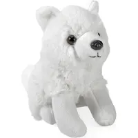 Wild republic Plusch Polarfuchs - Pluschtier - weis - 13cm - sitzend