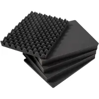 B&W Outdoor.cases Type 3000 mit vorgestanztem Schaumstoff (SI) orange