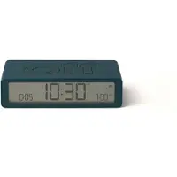 Lexon LR157BF9 Digital-Wecker Flip Classic Blau