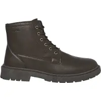 Jack & Jones 12287782_414_41, Stiefel, Braun, Brown Stone, Rundzeh, Schnürverschluss, Draußen