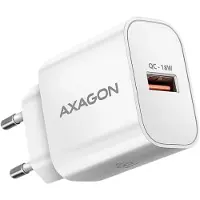 Axagon ACU-QC18W QC3.0 1xOUTPUT Wandladegerät 18W, Drinnen, AC, Weiß
