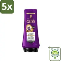GLISS 5 x Full Hair Wonder Conditioner - 200 ml - Großpackung - 5 Stücke